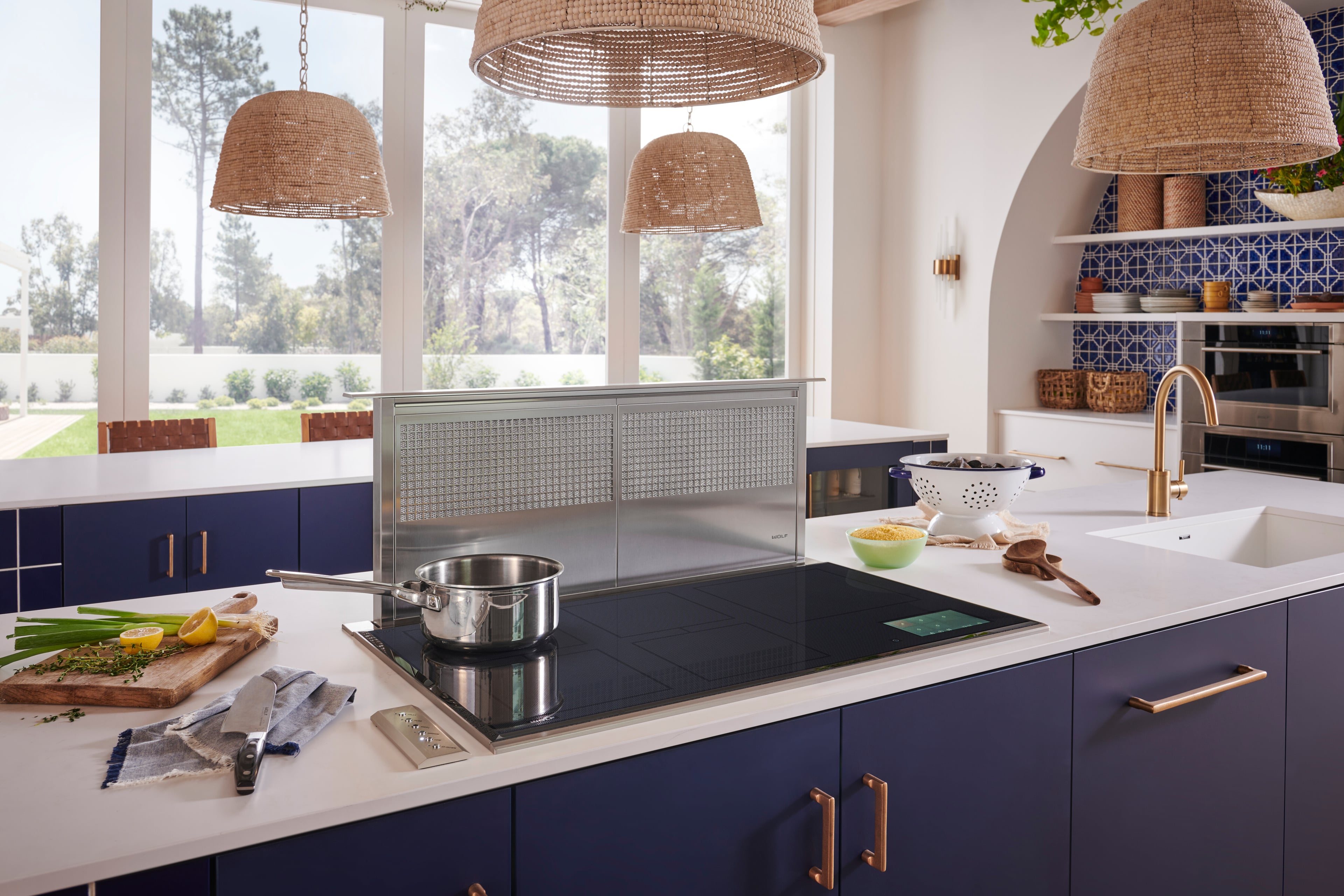 Cocina de lujo Wolf — showroom
