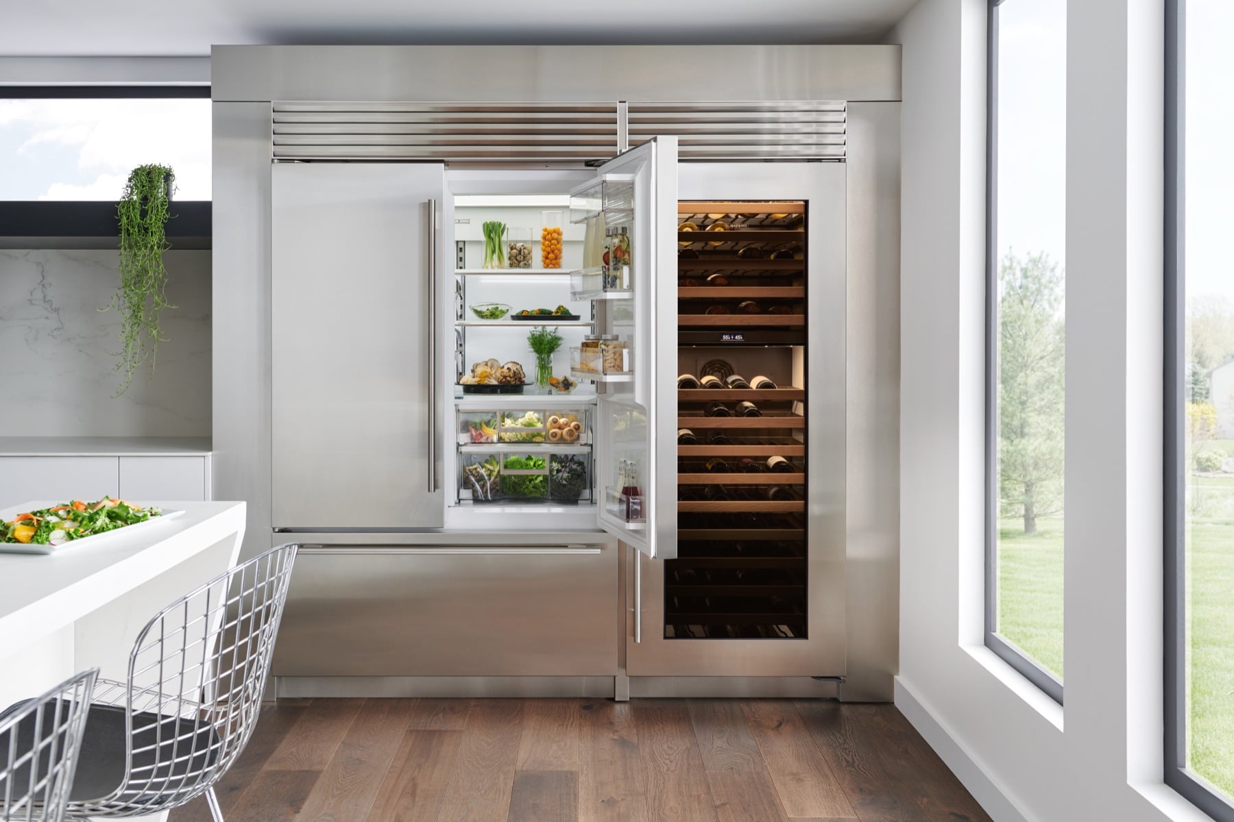 Sub-Zero Designer Series columnas refrigeradoras panel-ready