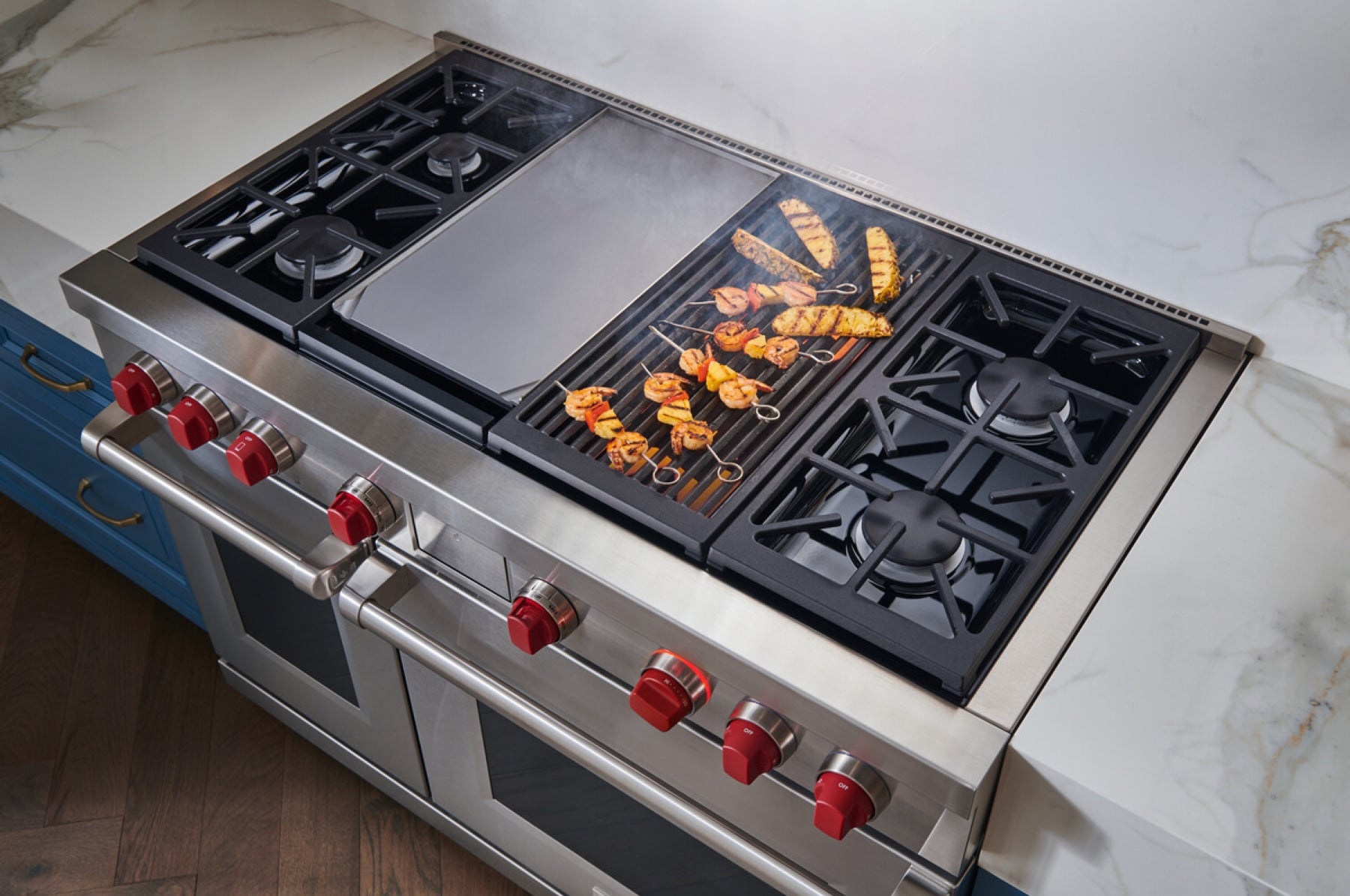 Wolf Module Cooktops especializados 15 pulgadas integrados