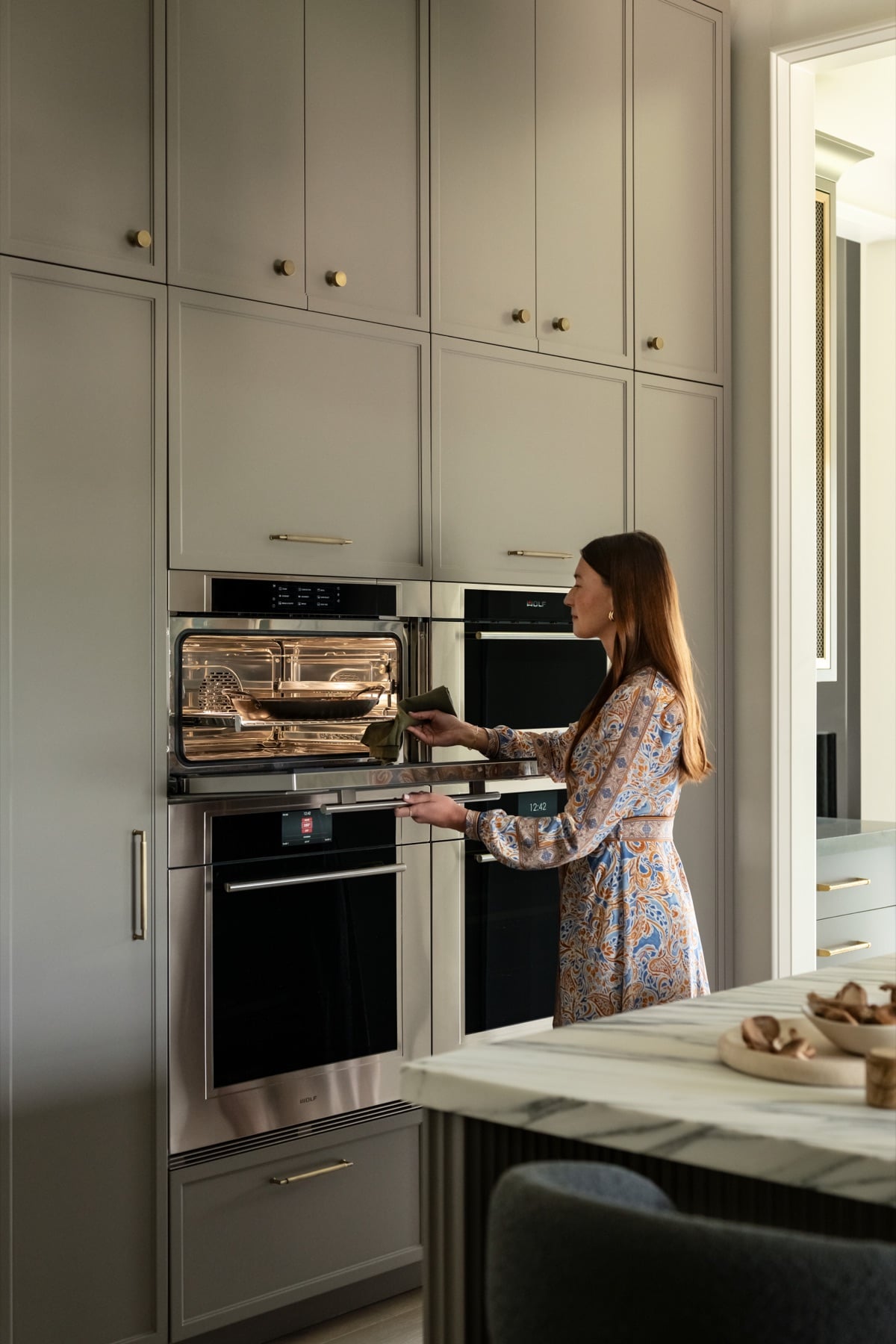 Wolf Convection Steam Oven con vapor activo en cocción